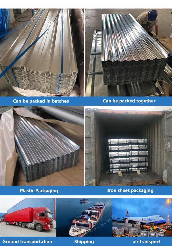 PPGI/PPGL 18 μετρητών φτηνό ντυμένο χρώμα χάλυβα φύλλο υλικού κατασκευής σκεπής φύλλων ζαρωμένο από την κατασκευή της Κίνας